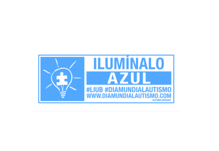 2 de Abril, Zaragoza se tiñe de azul